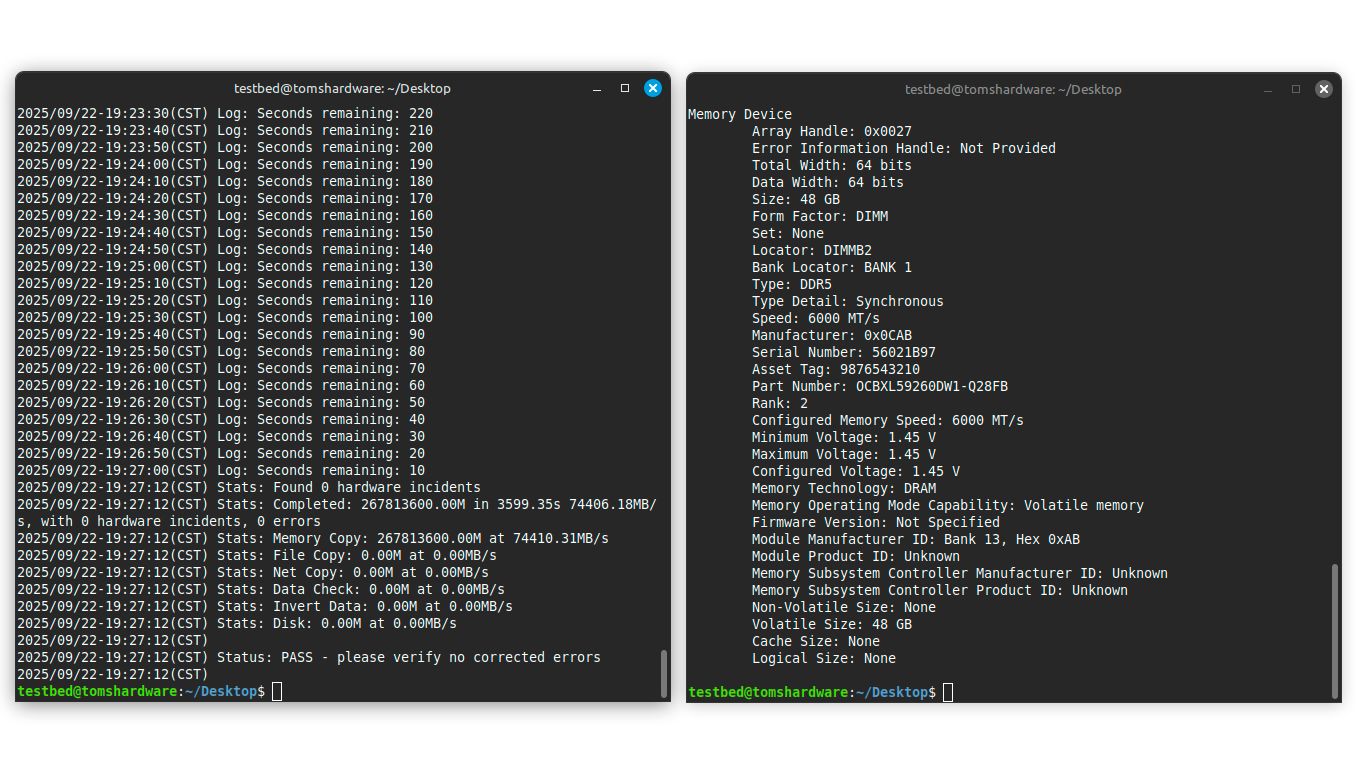 Обзор Biwin Black Opal OC Lab Gold Edition DDR5-6000 C28 4x48GB: высокопроизводительная память картинка Память Black Opal OC Lab Gold Edition DDR5-6000 | DGL.RU