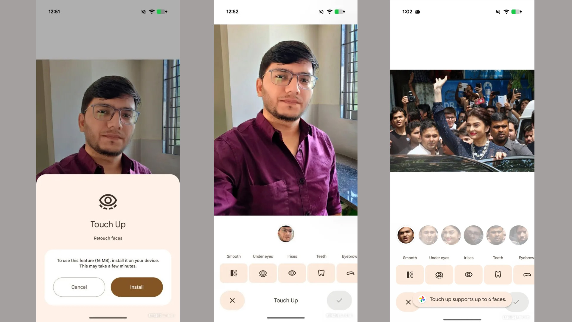 Пластиковые лица для всех Google Фото добавляет худшую функцию китайских смартфонов