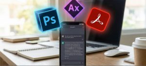 Adobe в ChatGPT — Photoshop, Express и Acrobat бесплатно