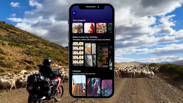 Screenshot Приложение Premiere Pro для iOS и YouTube Shorts | DGL.RU