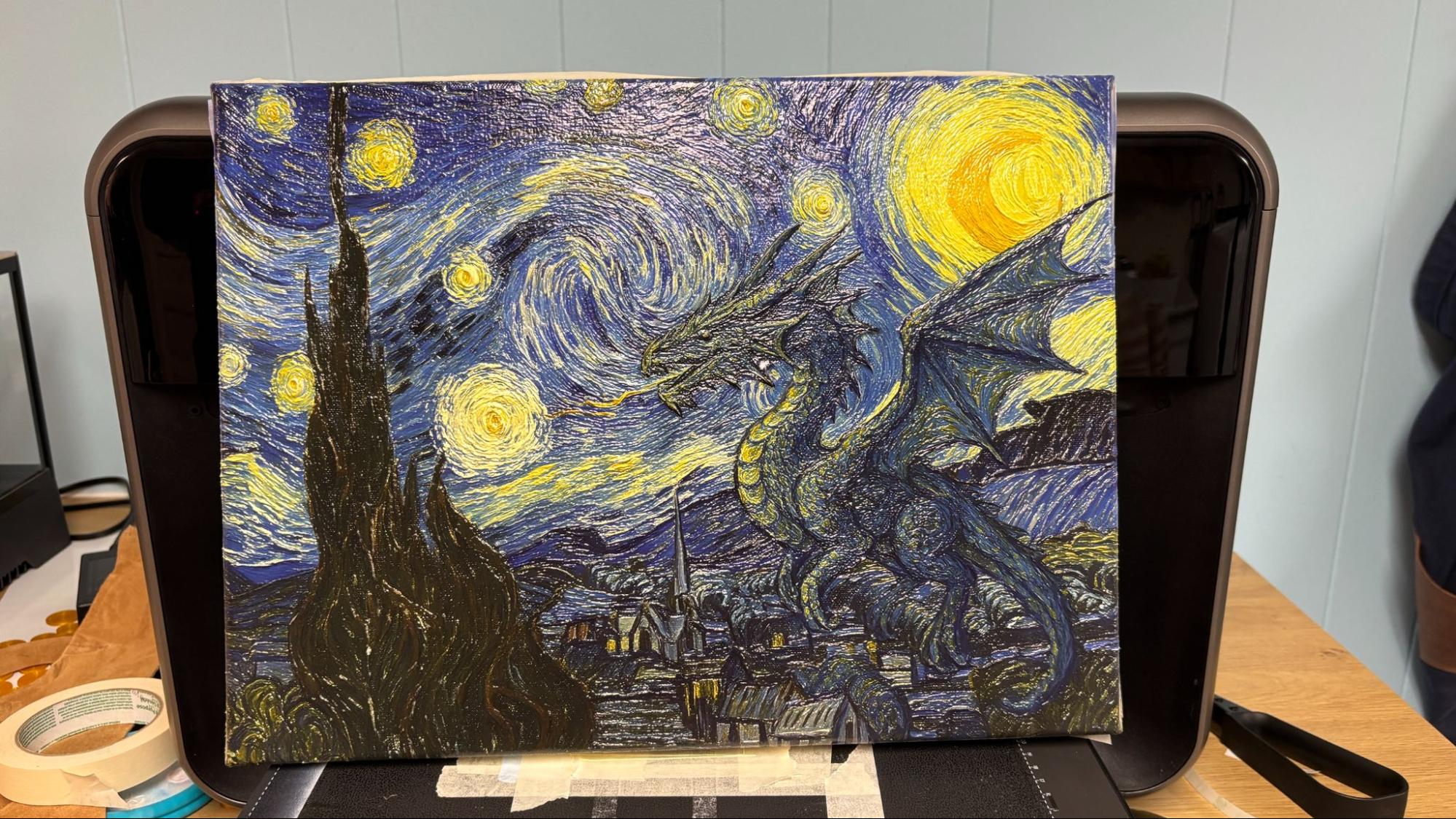 Обзор EufyMake E1: УФ-принтер для печати объемных изображений картинка Принтер EufyMake E1: рельефная УФ-печать | DGL.RU