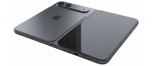 Утечка CAD рендера iPhone Fold — дизайн удивляет нестандартными размерами