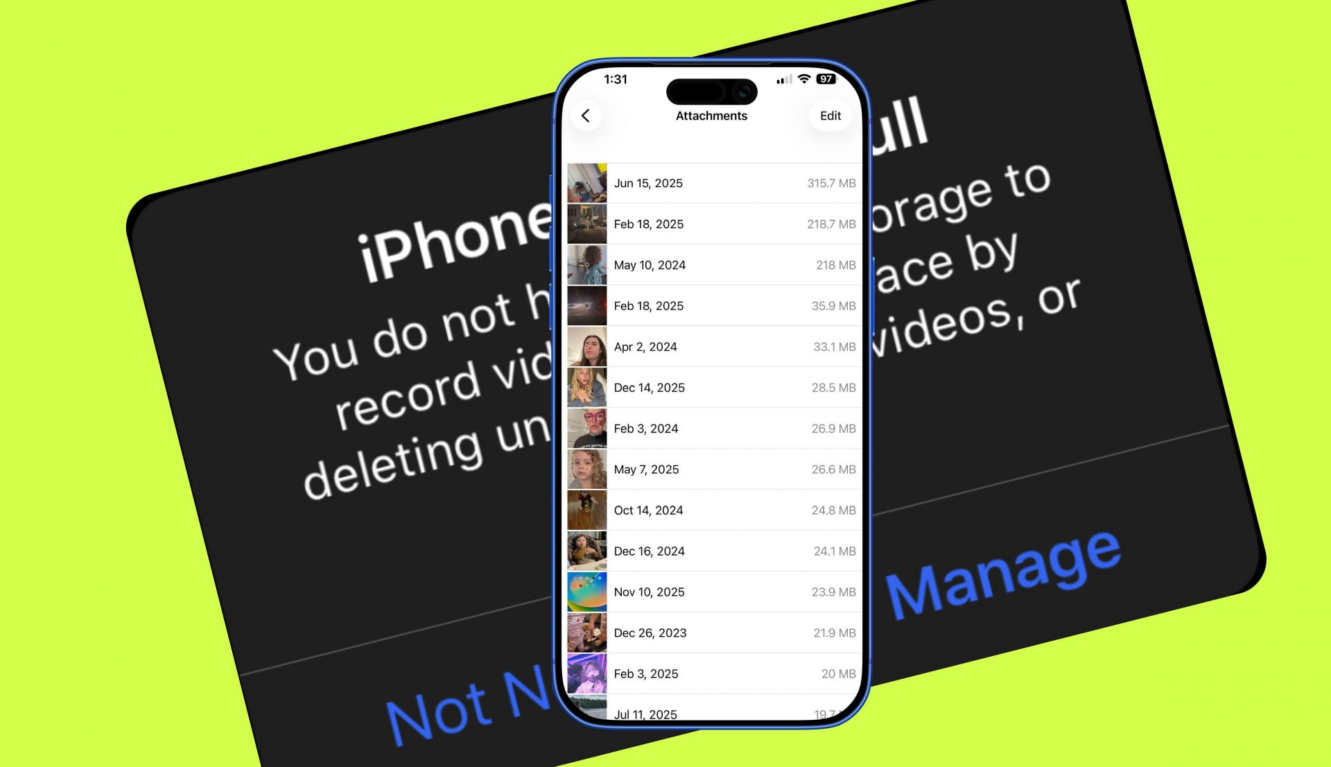 Смартфон iPhone: как освободить память | DGL.RU