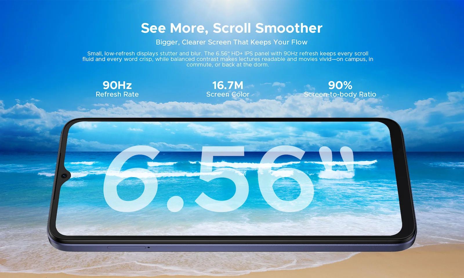 Смартфон Note 56 Plus: батарея на 6150 мА·ч | DGL.RU