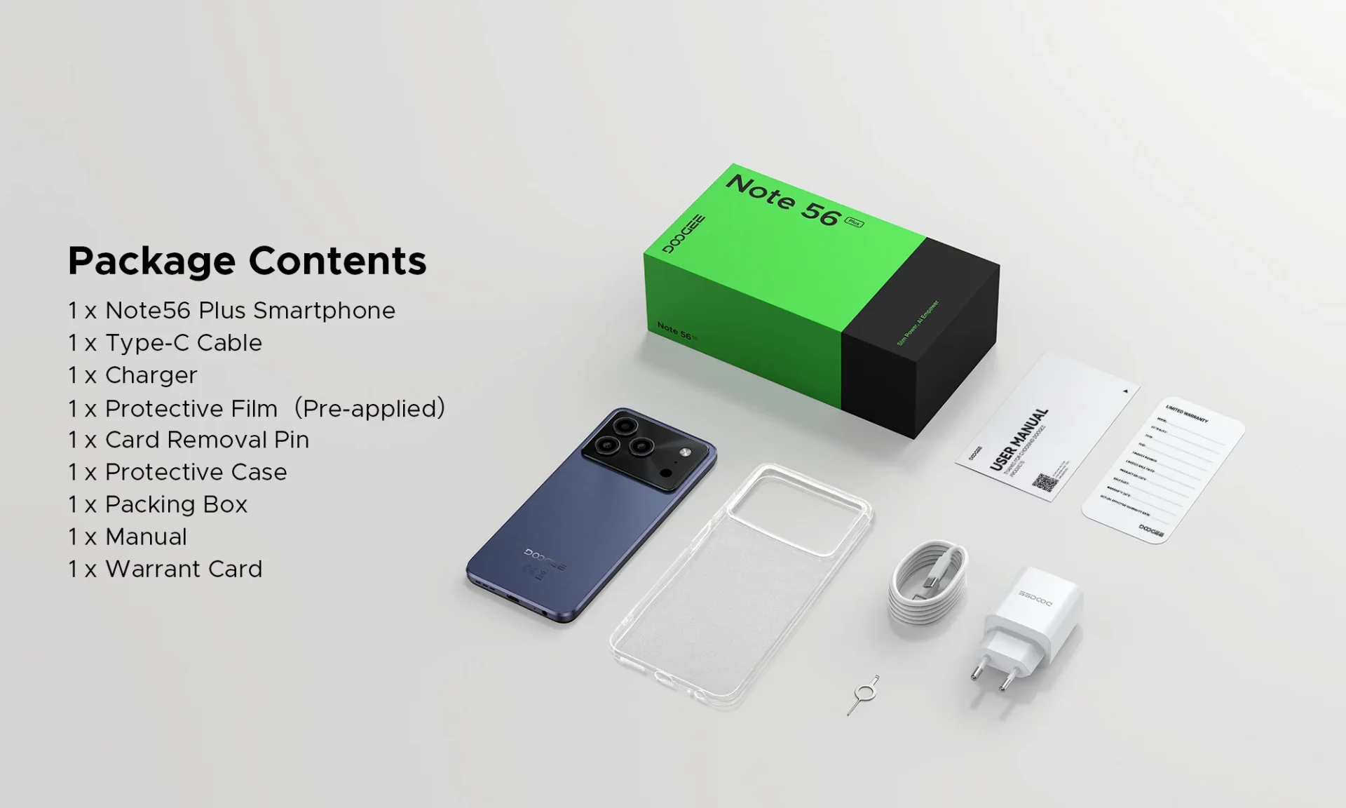 Смартфон Note 56 Plus: батарея на 6150 мА·ч | DGL.RU