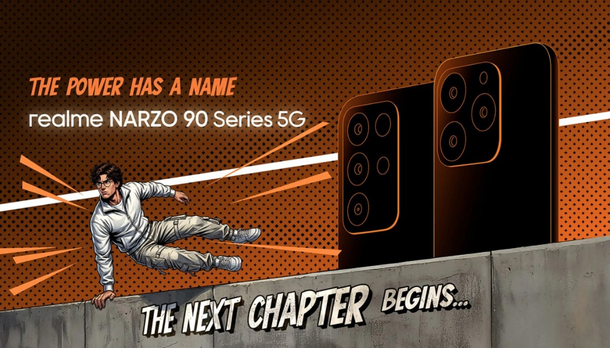 Realme готовит сюрприз: дата старта Narzo 90 и Narzo 90x назначена картинка Смартфоны Narzo 90 от Realme: старт серии близко | DGL.RU