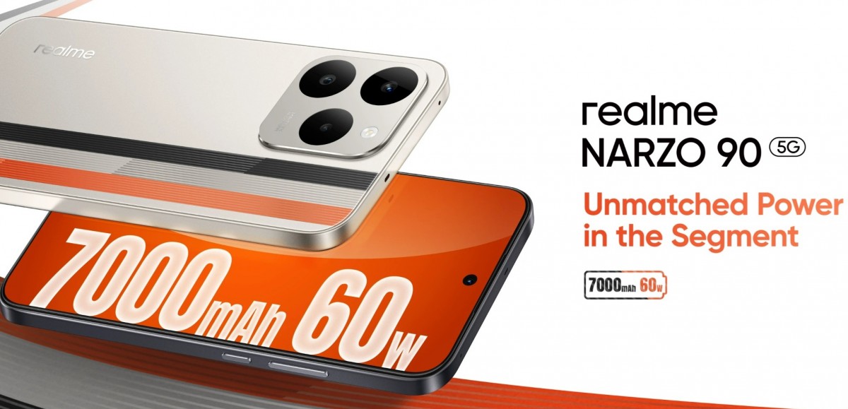 Realme Narzo 90 и 90x обещают рекордную батарею картинка Смартфоны Realme Narzo 90 и 90x | DGL.RU