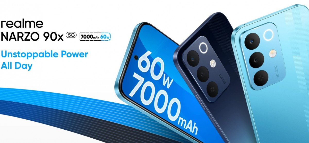 Realme Narzo 90 и 90x обещают рекордную батарею картинка Смартфоны Realme Narzo 90 и 90x | DGL.RU