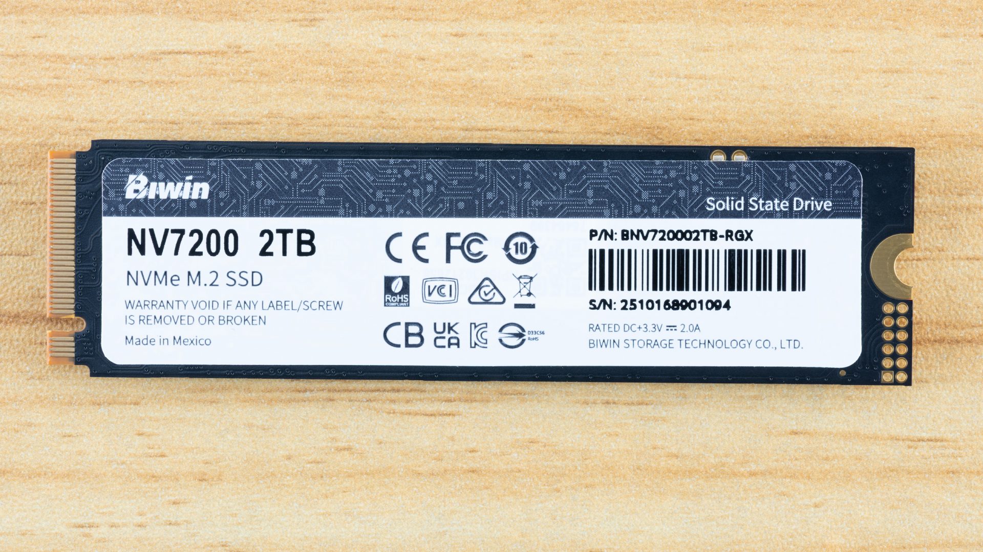 Обзор SSD-накопителя Biwin NV7200 2TB: лучший бюджетный вариант картинка SSD Biwin NV7200 2TB: бюджетный NVMe | DGL.RU