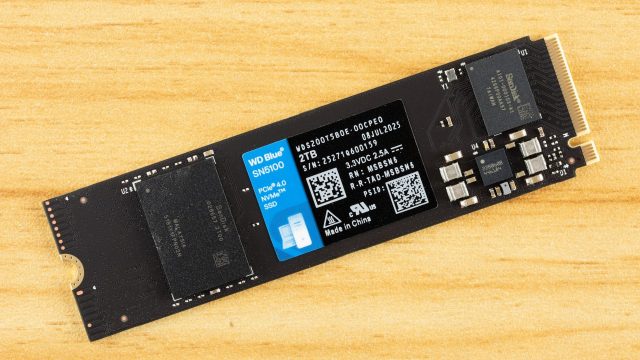 SSD Sandisk WD Blue SN5100: бюджетный король на QLC