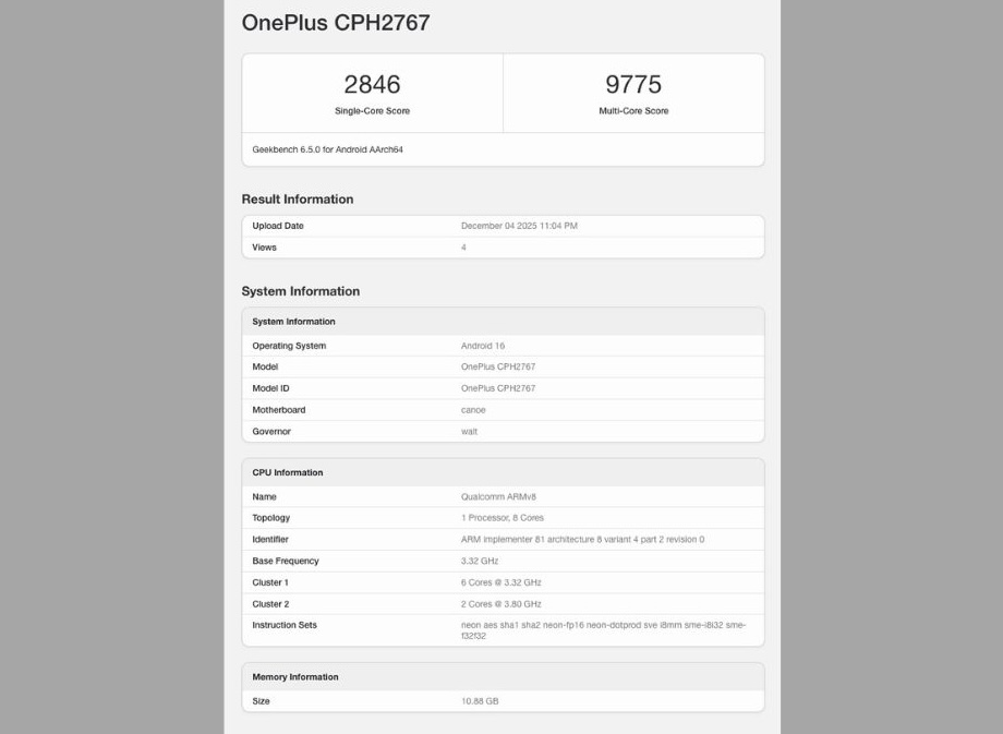 Стыдная экономия на флагмане OnePlus 15R раскрыл свои характеристики и неприятно удивил
