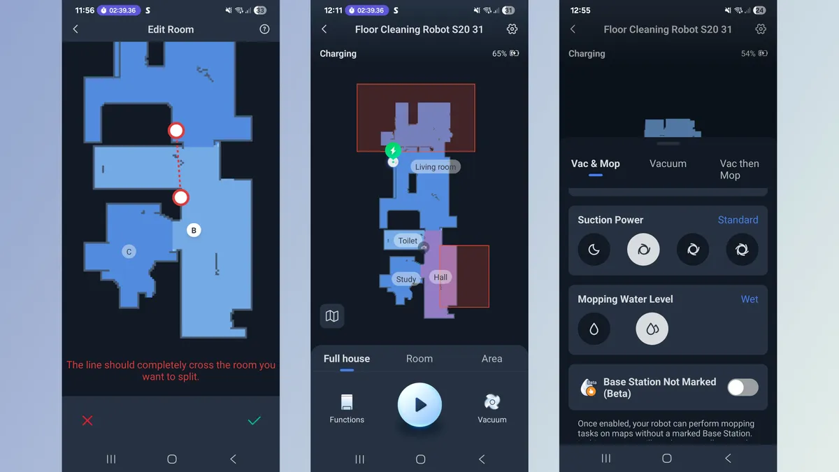 Обзор робота-пылесоса SwitchBot S20: зверь в мытье полов картинка SwitchBot S20