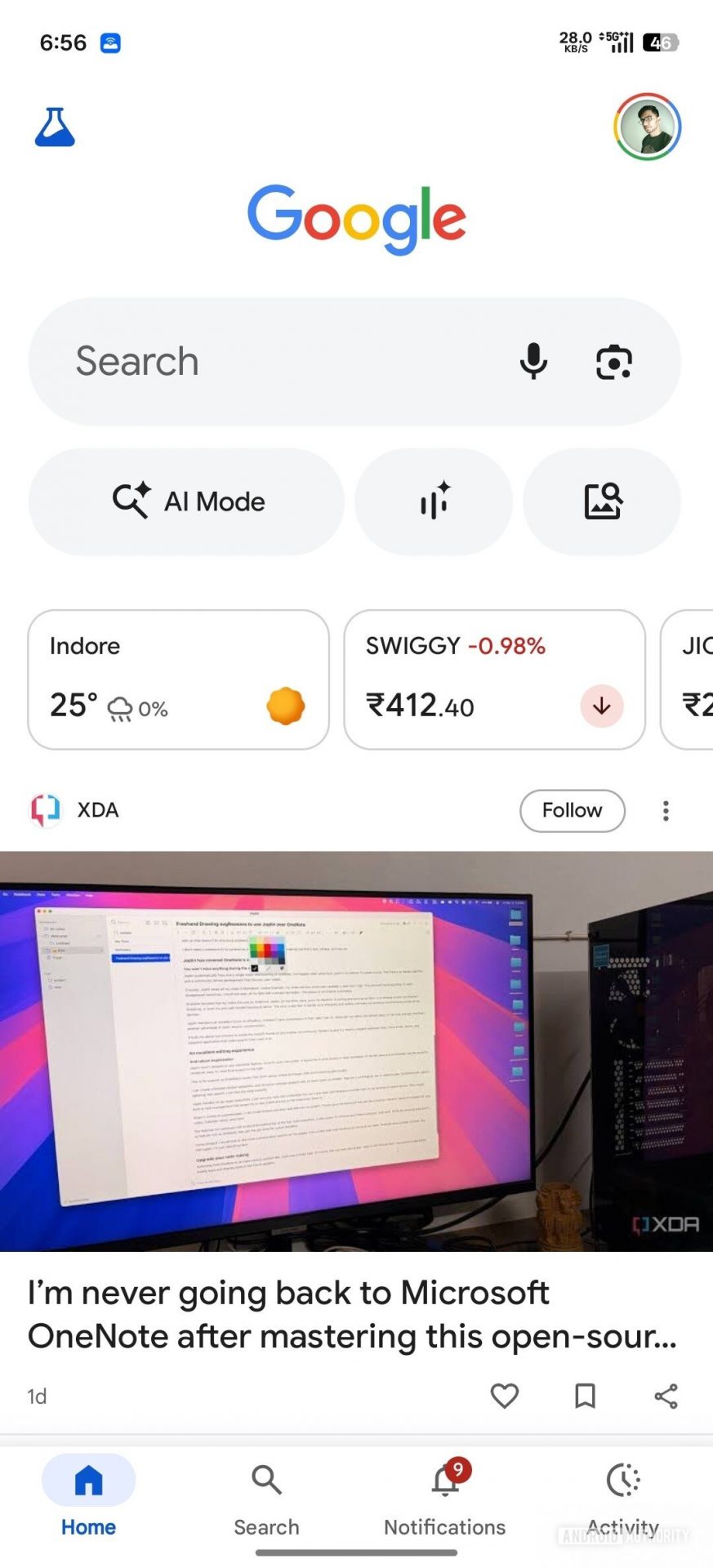В Google опять всё не так. Важную кнопку Labs заменят бесполезной историей поиска в AI Mode картинка Google AI Mode: новый доступ к истории | DGL.RU