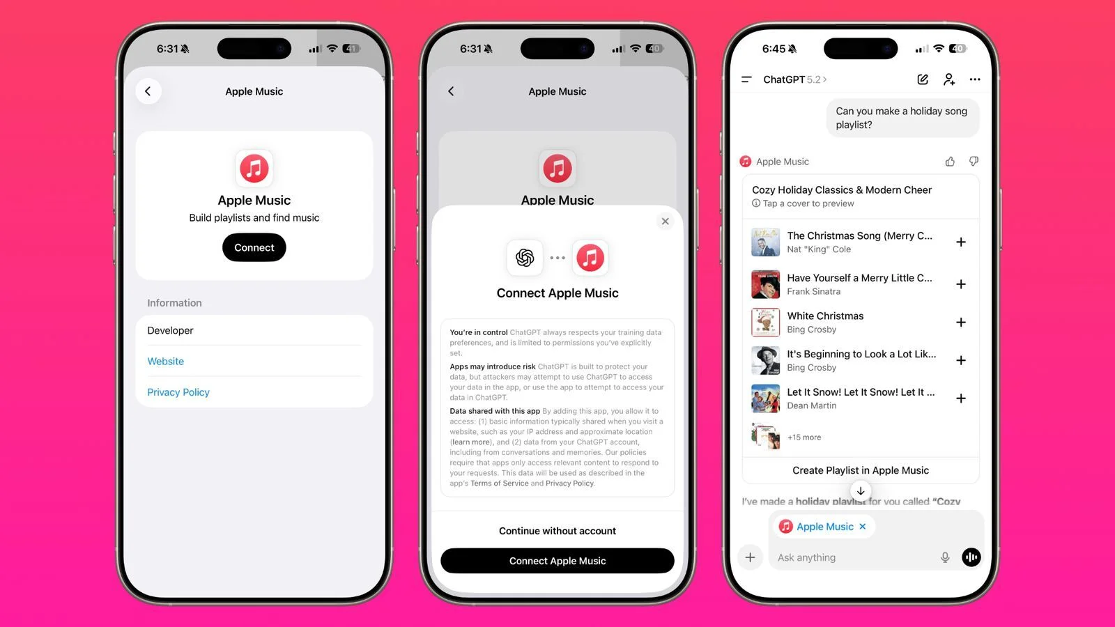 Ваши музыкальные вкусы под угрозой: ChatGPT добрался до Apple Music картинка Интеграция ChatGPT и Apple Music: что нового | DGL.RU