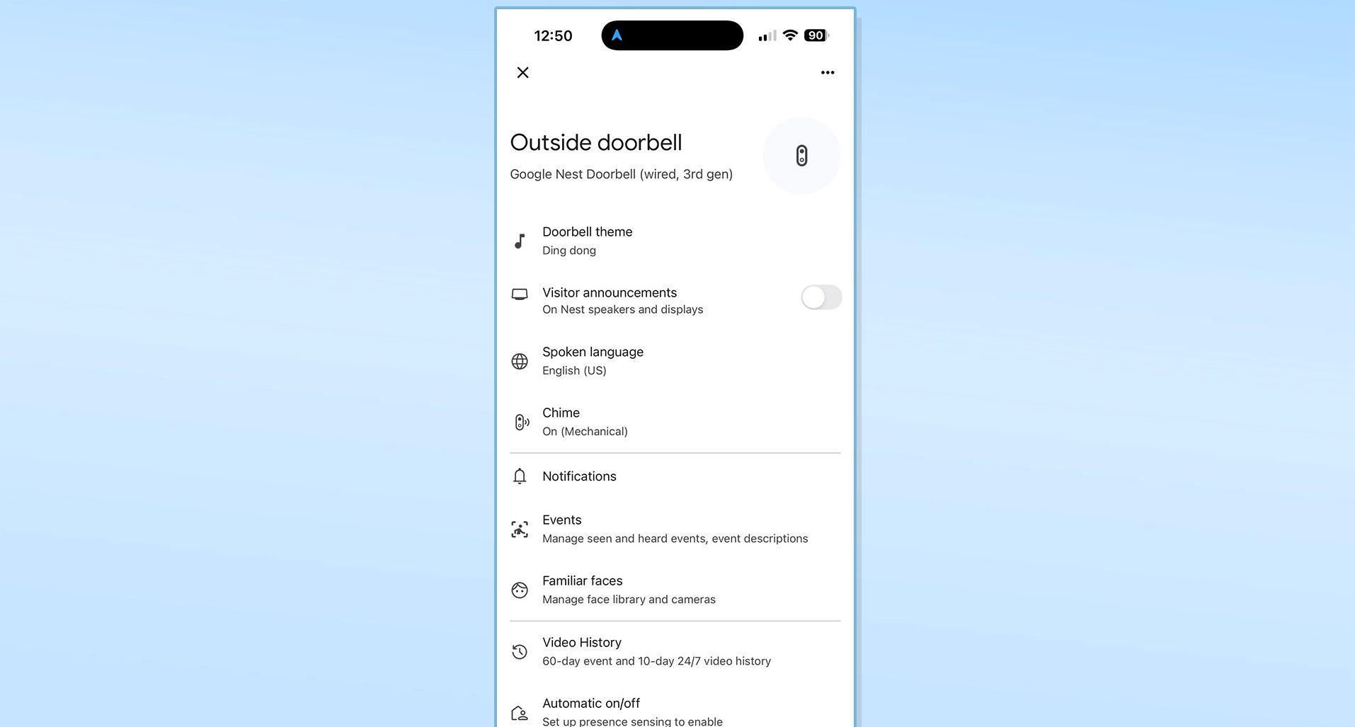 Видеодомофон Google Nest Doorbell с ИИ | DGL.RU