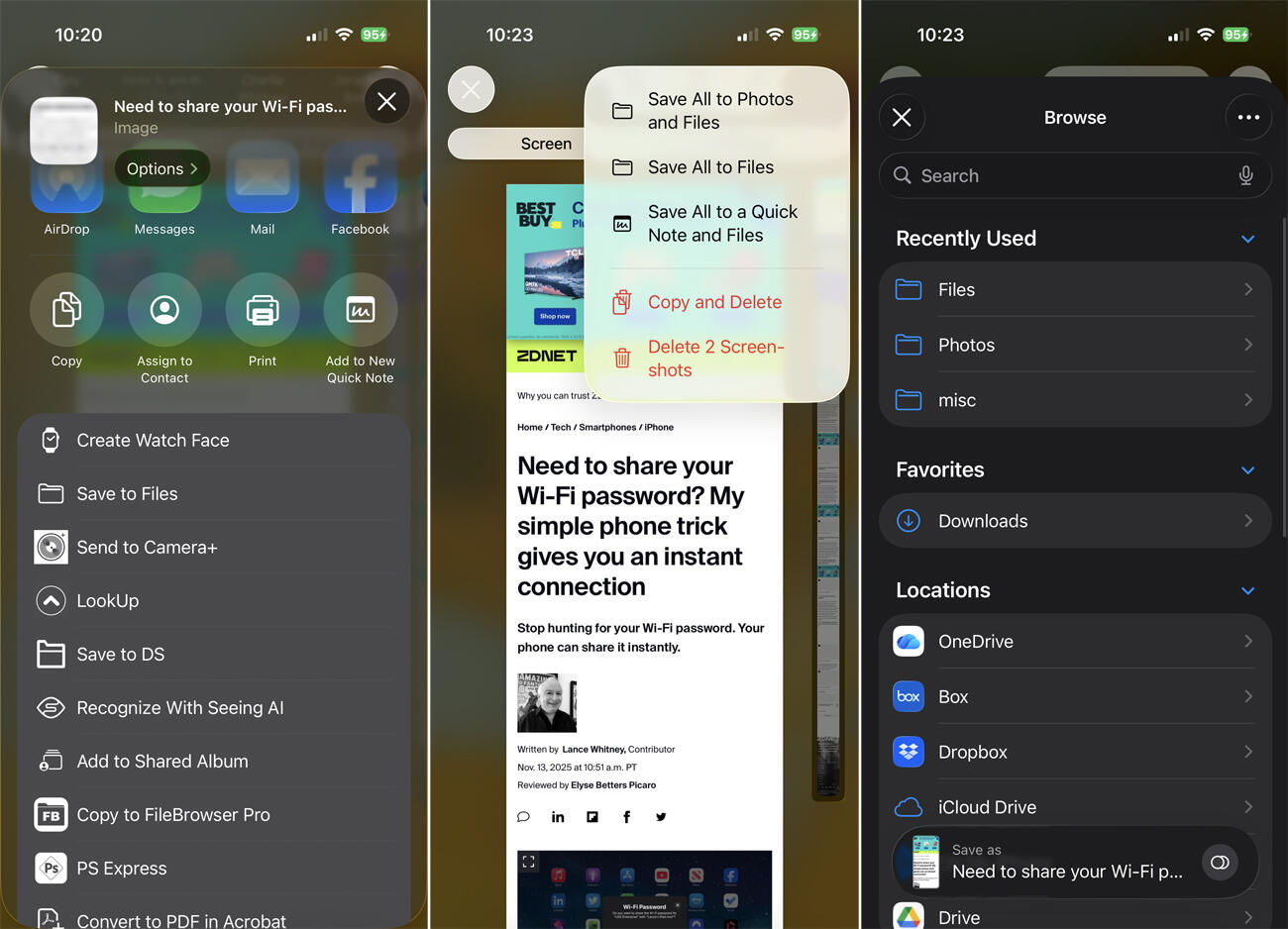 Вы всю жизнь делали скриншоты неправильно. Простой способ для iPhone и Android
