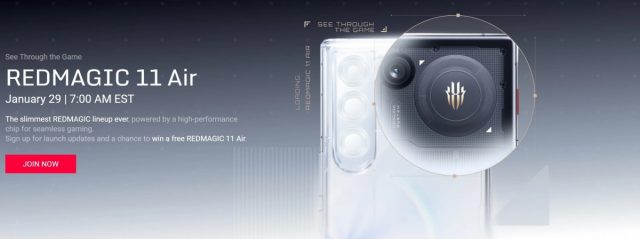 Nubia RedMagic 11 Air