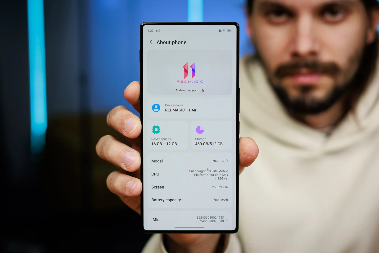 Обзор RedMagic 11 Air — мощный игровой смартфон картинка RedMagic 11 Air