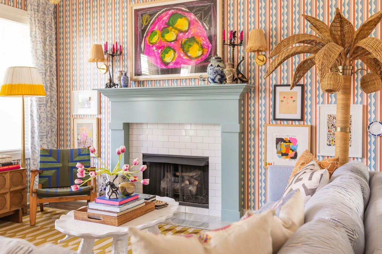 Детские рисунки на стене: милый хаос или признак дурного вкуса? картинка интерьер