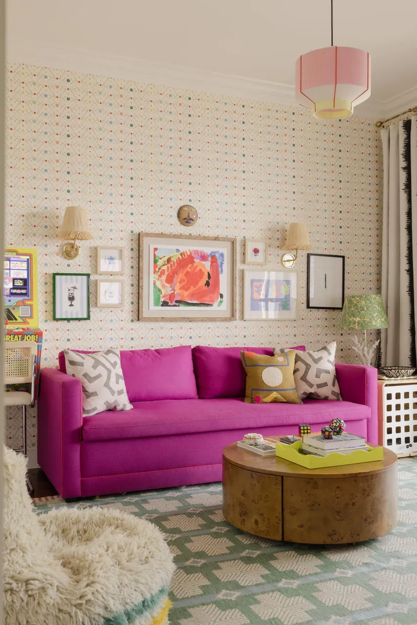 Детские рисунки на стене: милый хаос или признак дурного вкуса? картинка интерьер