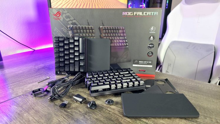 Клавиатура ASUS ROG Falcata: уникальный дизайн | DGL.RU