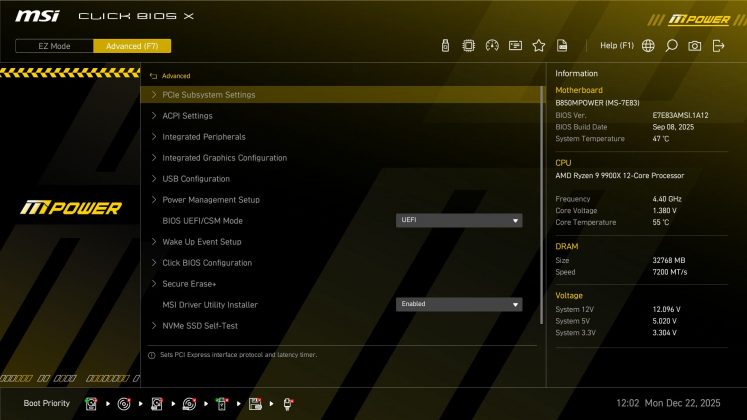 Материнская плата MSI B850 MPower | DGL.RU