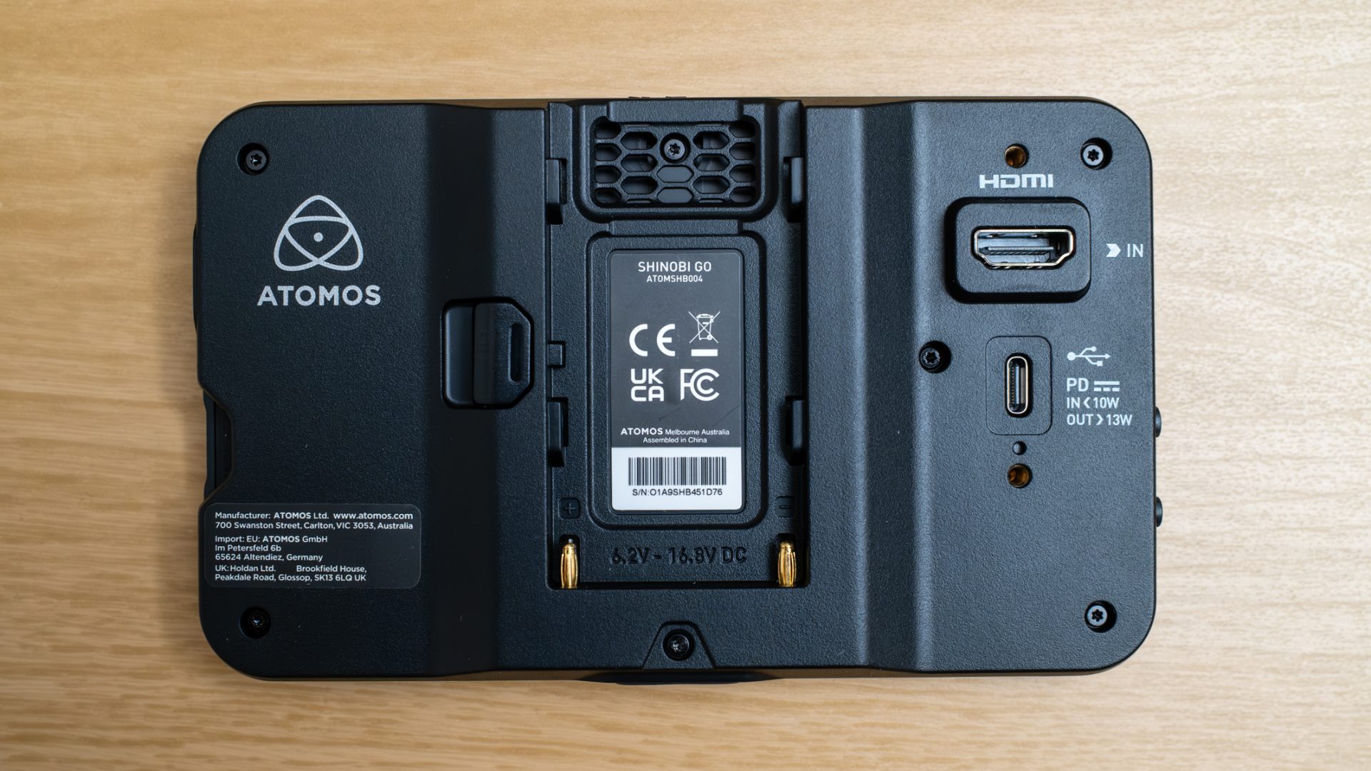 Обзор Atomos Shinobi Go: бюджетный монитор для HDR-камер картинка Монитор Atomos Shinobi Go — HDR для фото | DGL.RU