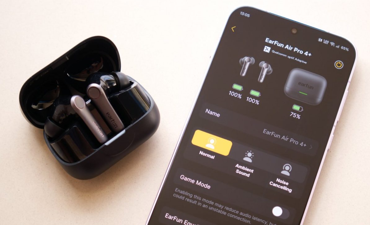 Наушники EarFun Air Pro 4+ делают ставку на звук | DGL.RU