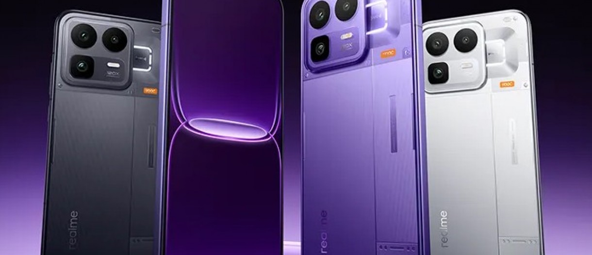 Realme Neo8 раскрасил рынок: анонсированы все три варианта цвета