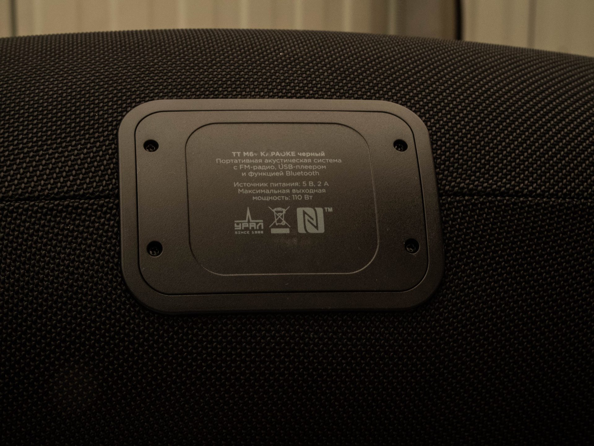 Тест Урал ТТ М6+ Караоке: колонка для дачи | DGL.RU