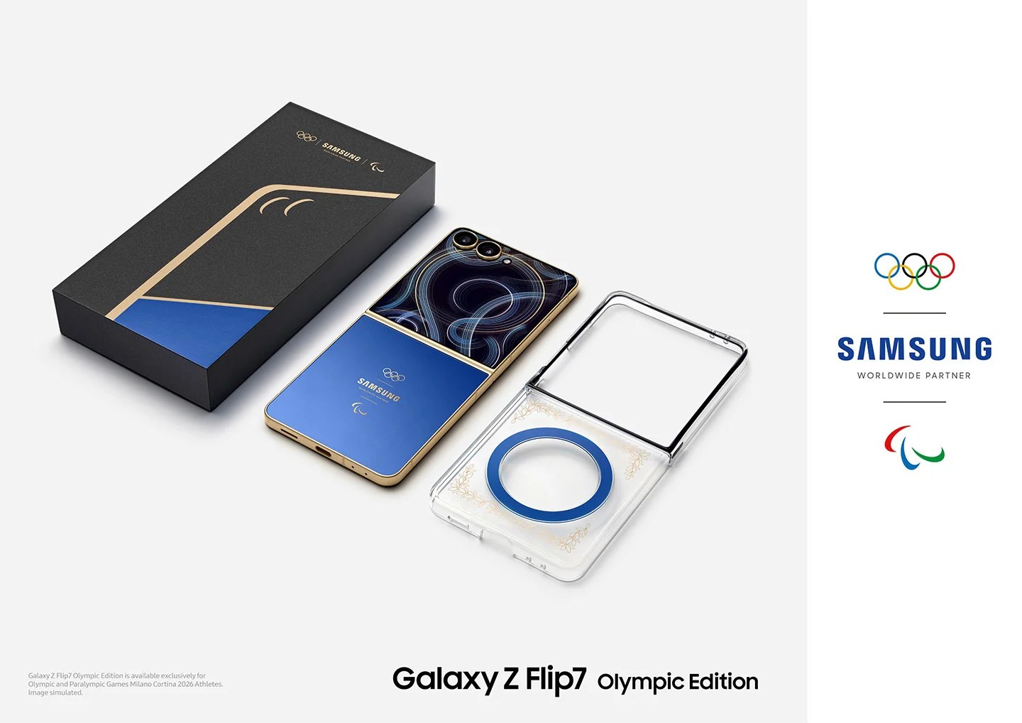 Самый желанный Z Flip 7: мечта, которую Samsung запретил продавать картинка Galaxy Z Flip 7 Olympic Edition