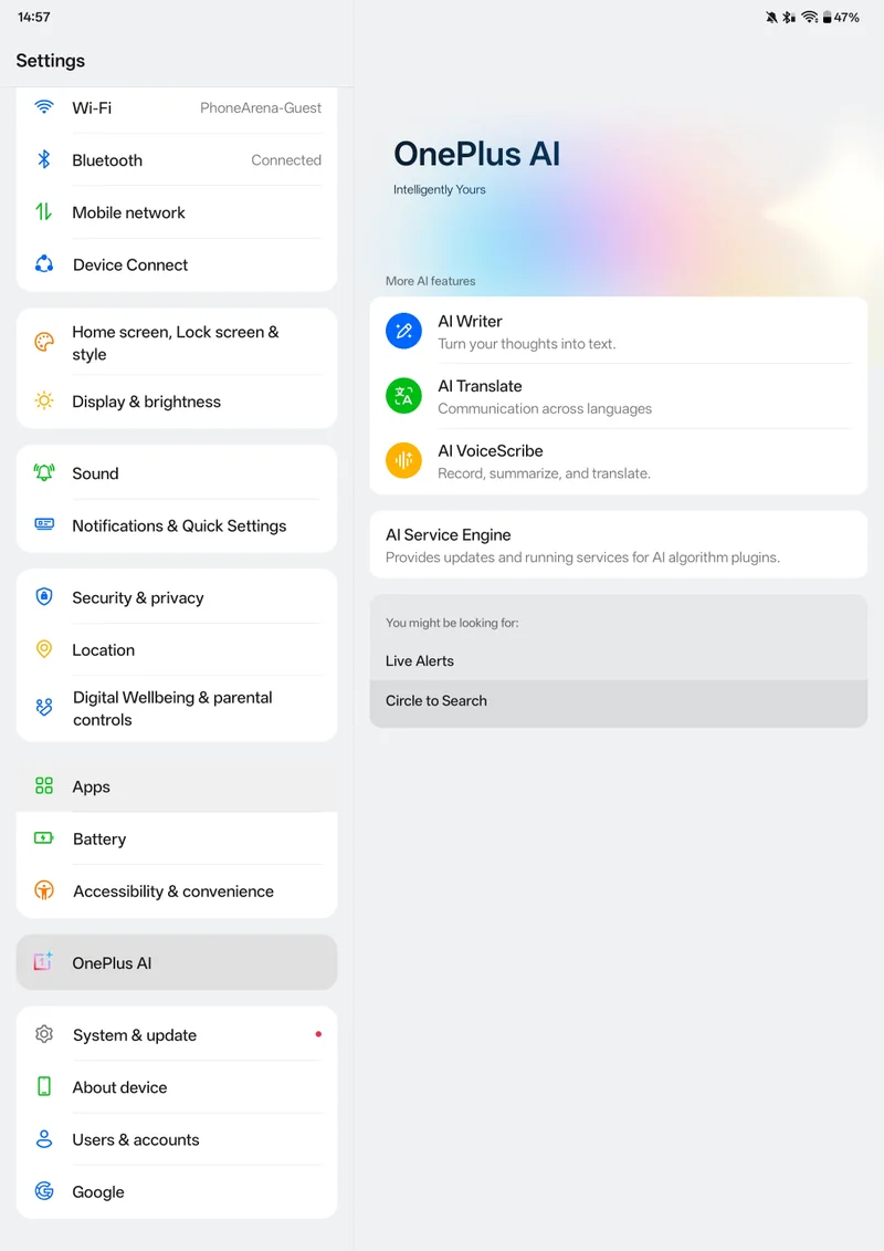 OnePlus Pad Go 2: достойное время автономной работы картинка Планшет OnePlus Pad Go 2: батарея решает всё | DGL.RU