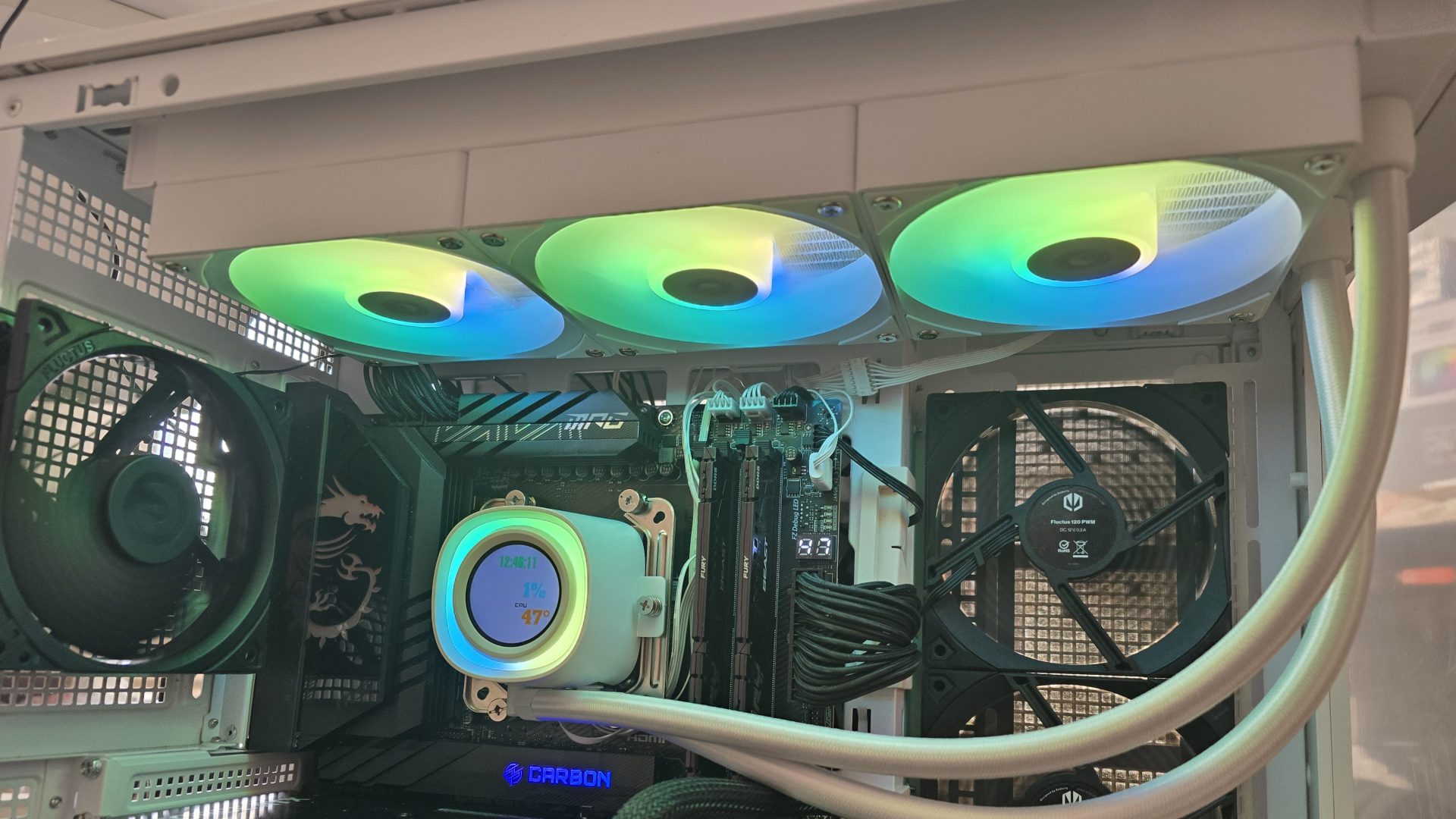 Система охлаждения ID-Cooling FX360 LCD | DGL.RU