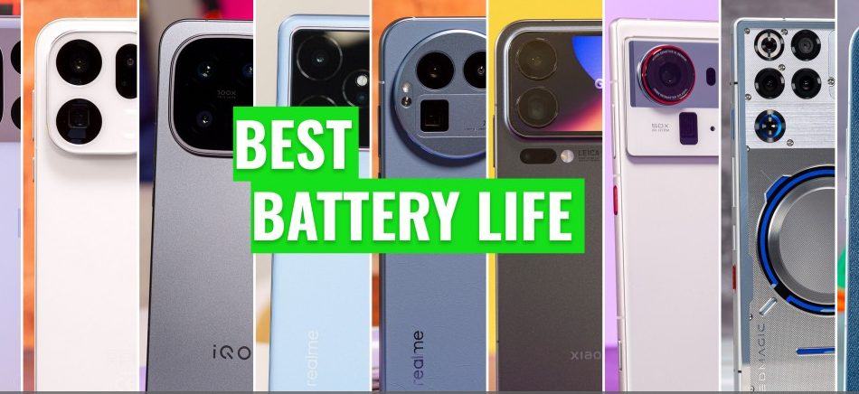 Лучшие смартфоны 2025 года по времени автономной работы картинка Смартфоны OnePlus 15 и короли автономности | DGL.RU