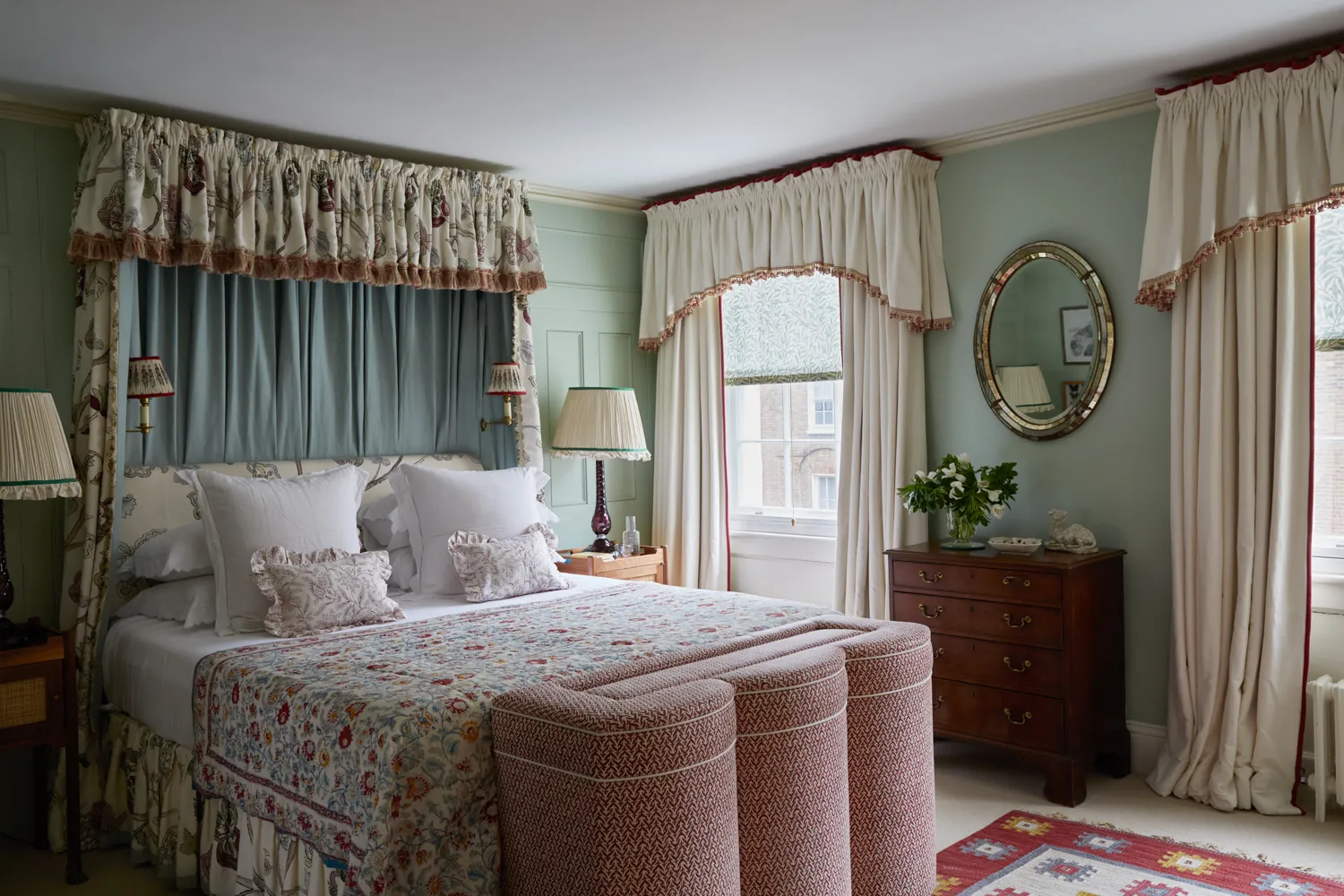 Дизайн спальни в синих тонах: 23 фото | DGL.RU