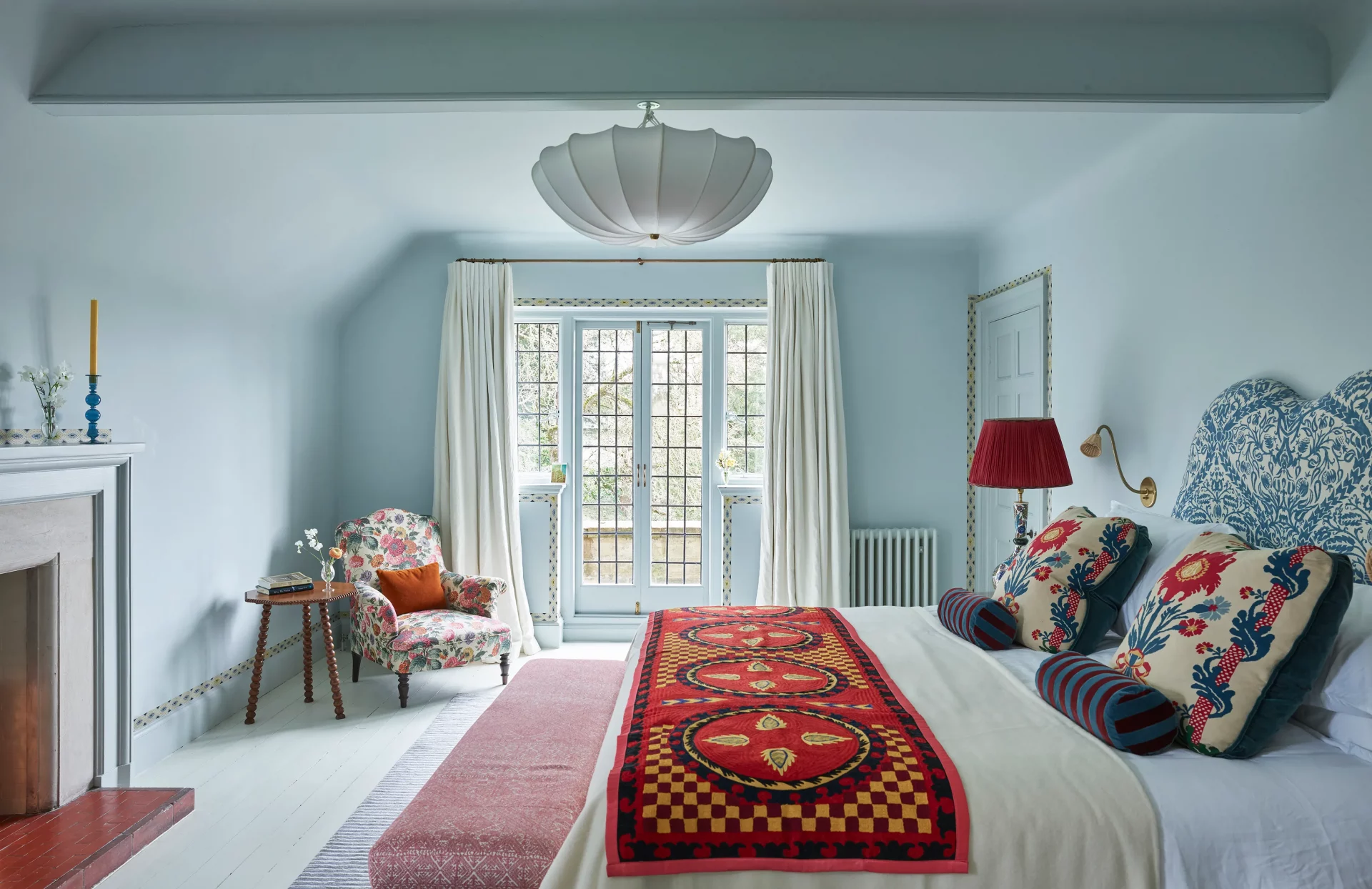 Дизайн спальни в синих тонах: 23 фото | DGL.RU