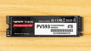 Обзор SSD-накопителя Patriot Viper PV593 4TB — Viper не спит