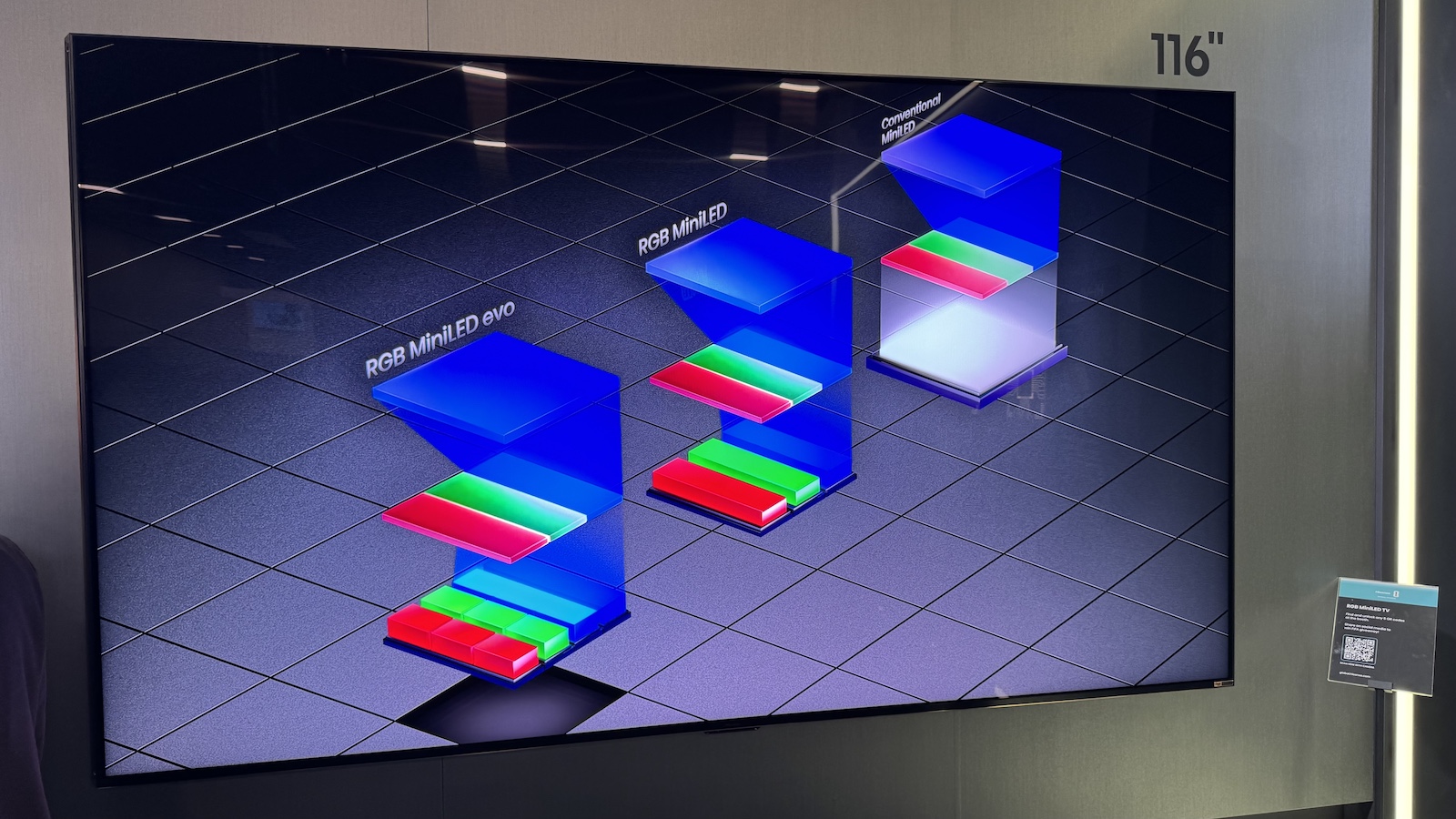 Телевизор Hisense 116UXS с RGB Mini LED Evo | DGL.RU