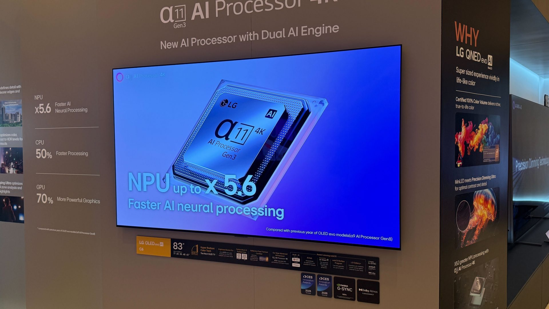 Телевизор LG C6 OLED с Tandem OLED и Alpha 11 | DGL.RU