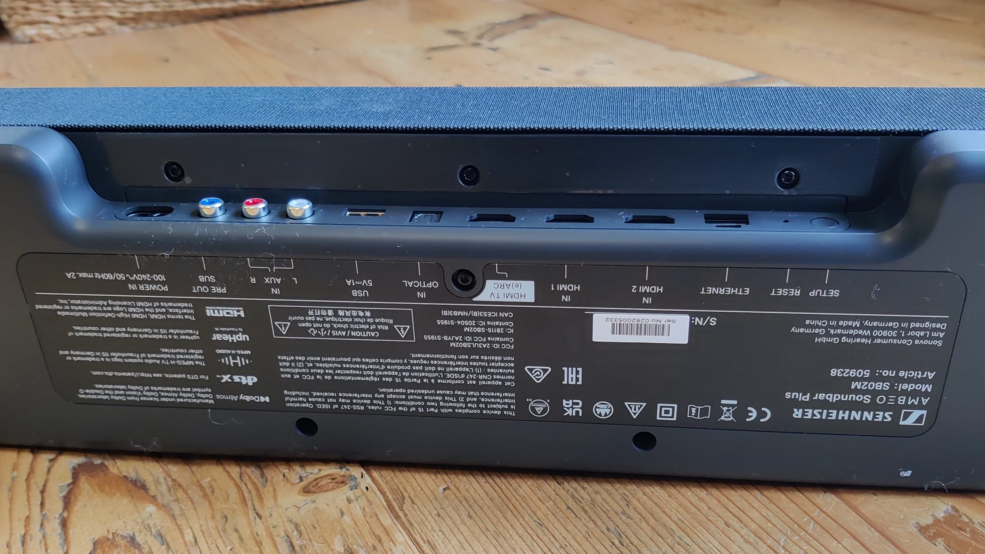 Sennheiser Ambeo Soundbar Plus