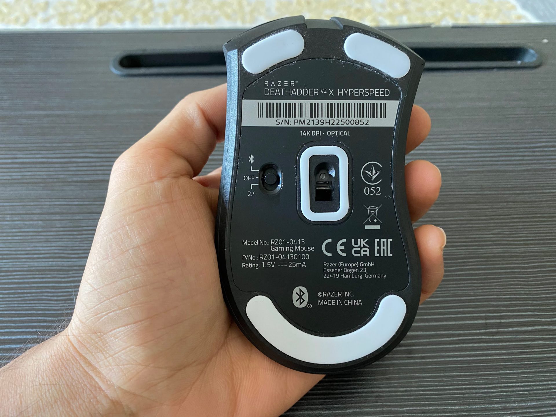 Обзор Razer DeathAdder V2 X HyperSpeed: беспроводная мышь картинка Razer DeathAdder V2 X HyperSpeed