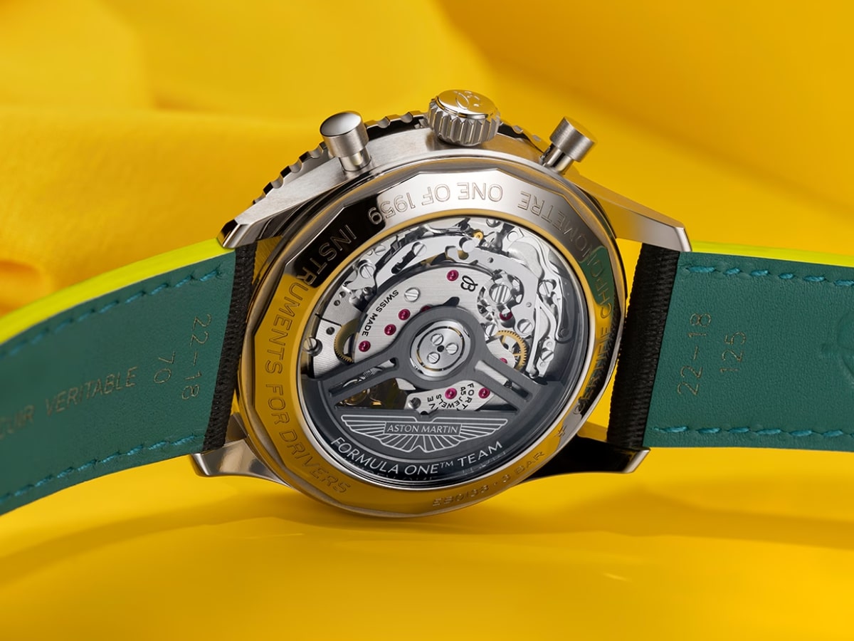 Часы Breitling Navitimer Aston Martin F1 из титана | DGL.RU