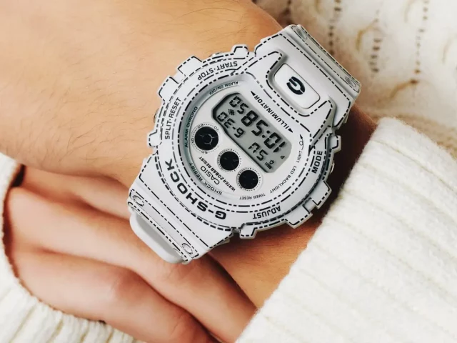 Часы Casio G-Shock в стиле оригами | DGL.RU