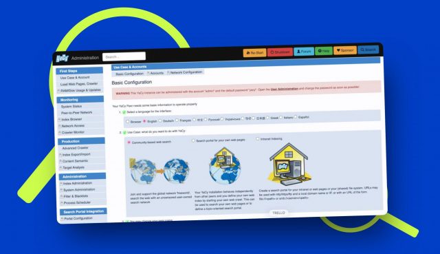 Сервис YaCy: личный поиск без слежки и рекламы | DGL.RU