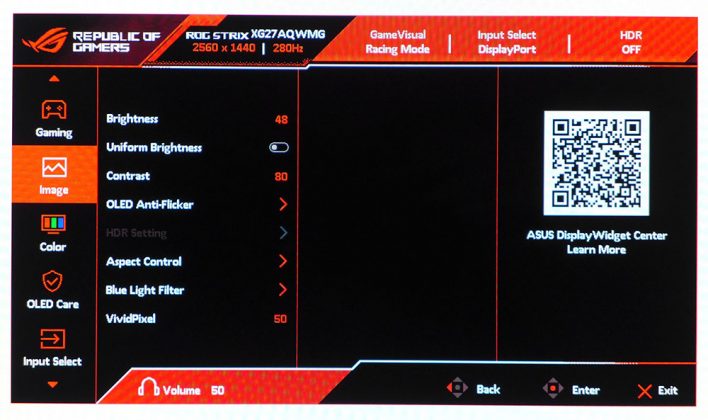 Игровой монитор Asus ROG Strix XG27AQWMG | DGL.RU