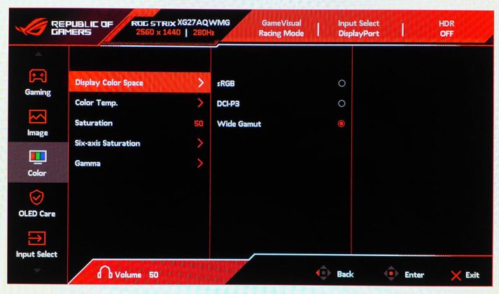 Игровой монитор Asus ROG Strix XG27AQWMG | DGL.RU