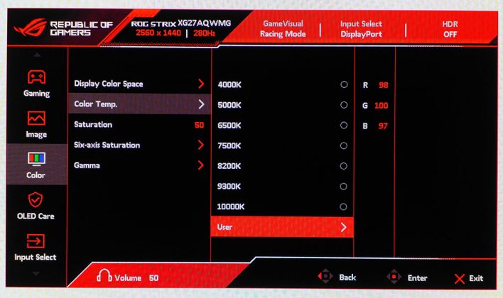 Игровой монитор Asus ROG Strix XG27AQWMG | DGL.RU