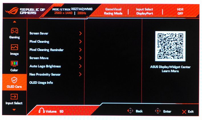 Игровой монитор Asus ROG Strix XG27AQWMG | DGL.RU