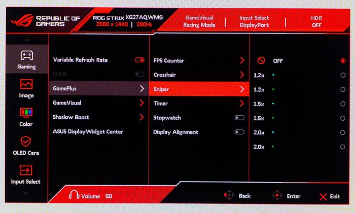 Игровой монитор Asus ROG Strix XG27AQWMG | DGL.RU