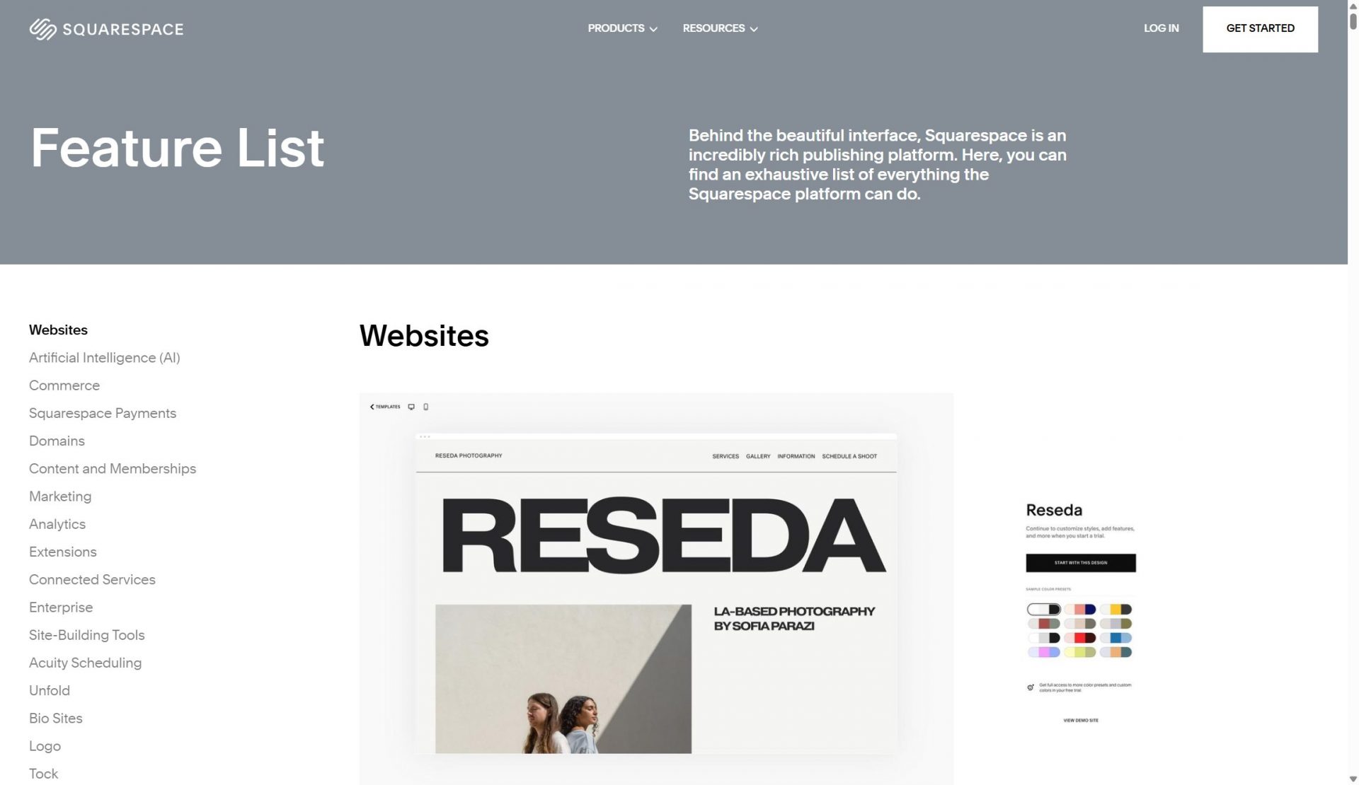 Конструктор сайтов Squarespace 2026 | DGL.RU